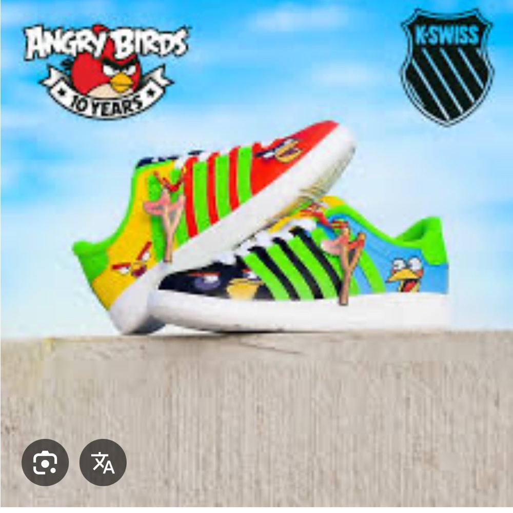 K-Swiss Kids Sneakers - Angry Bird